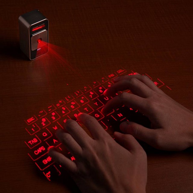 thinkgeek laser keyboard