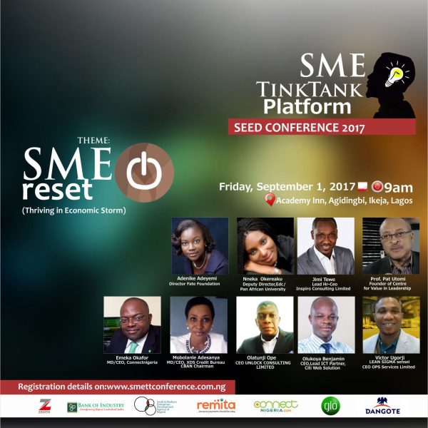 Why You Should Attend the SME Tink Tank Platform Conference (2017) - www.connectnigeria.com