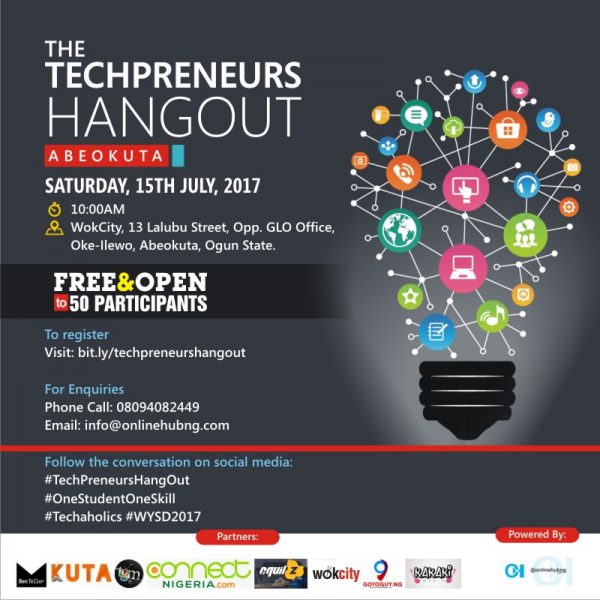 The TechPreneurs HangOut - Abeokuta - www.connectnigeia.com