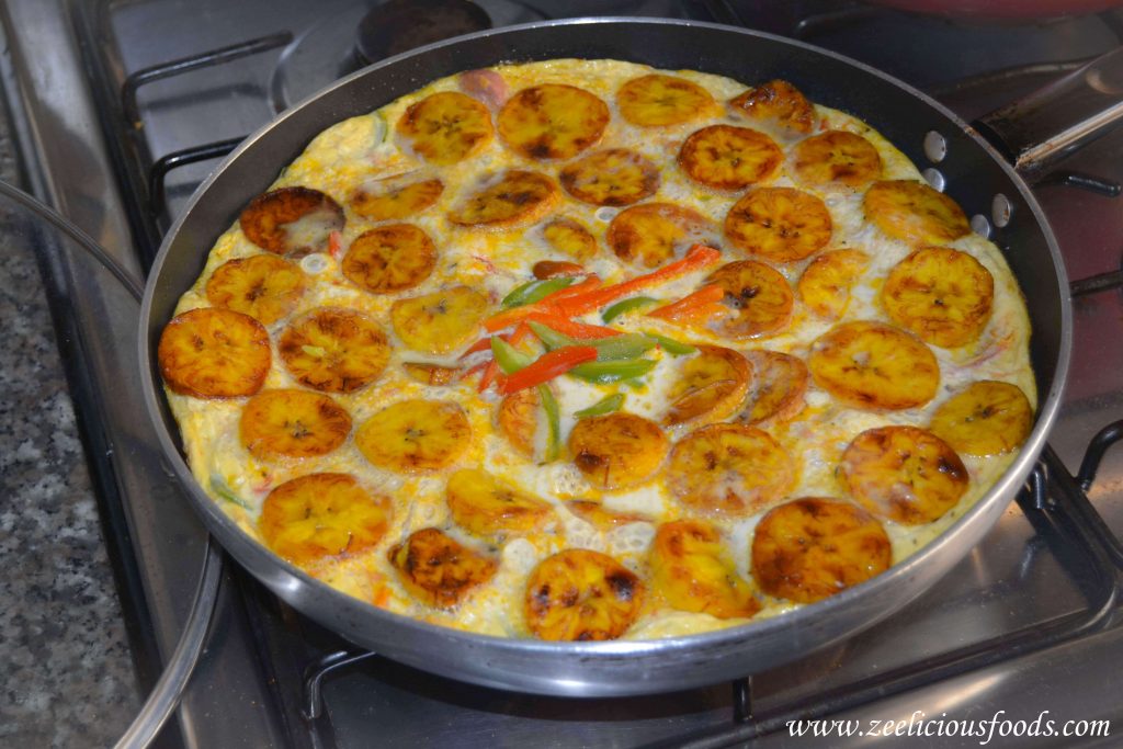 plantain fritata