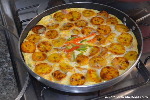 plantain fritata