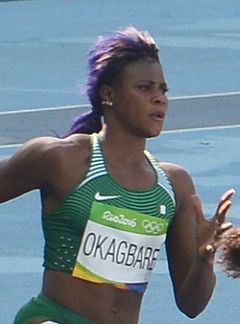 Blessing Okagbere Thirsts for Long Jump Medal in London.---www.connectnigeria.com
