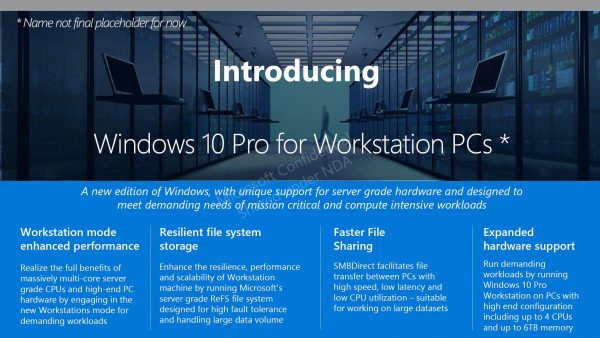 Windows 10 PRO for Workstations: Key Features - www.connectnigeria.com