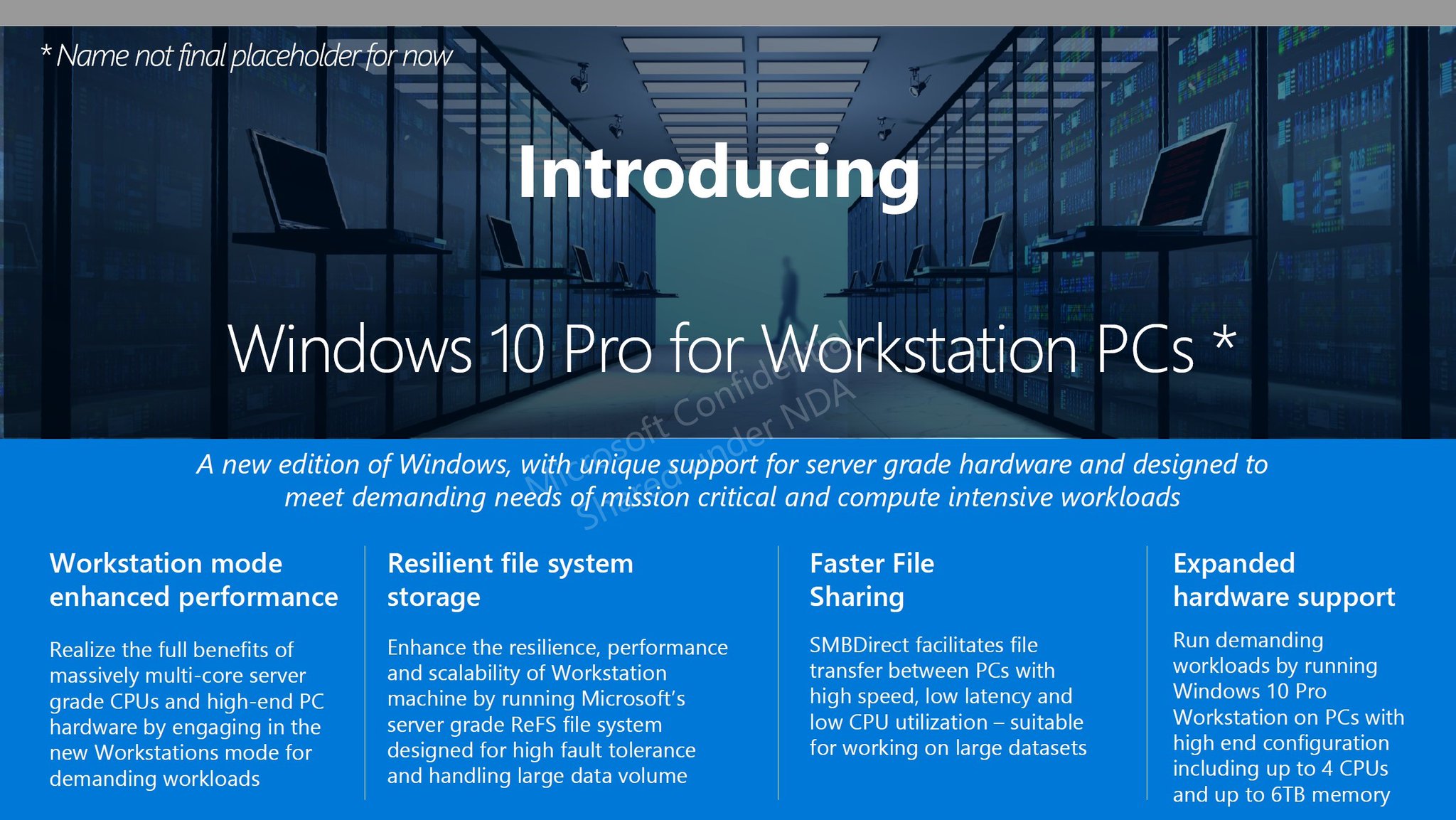 Windows 10 PRO for Workstations: Key Features - www.connectnigeria.com