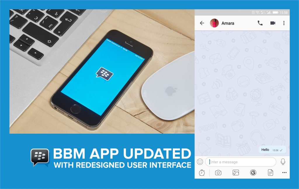 BBM App Updated With Redesigned User Interface