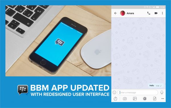 BBM App Updated With Redesigned User Interface