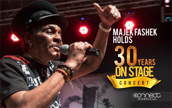 Majek Fashek Holds '30 years on Stage' Concert