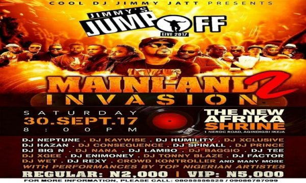 DJ Jimmy Jatt's Jump Off Mainland Invasion 2