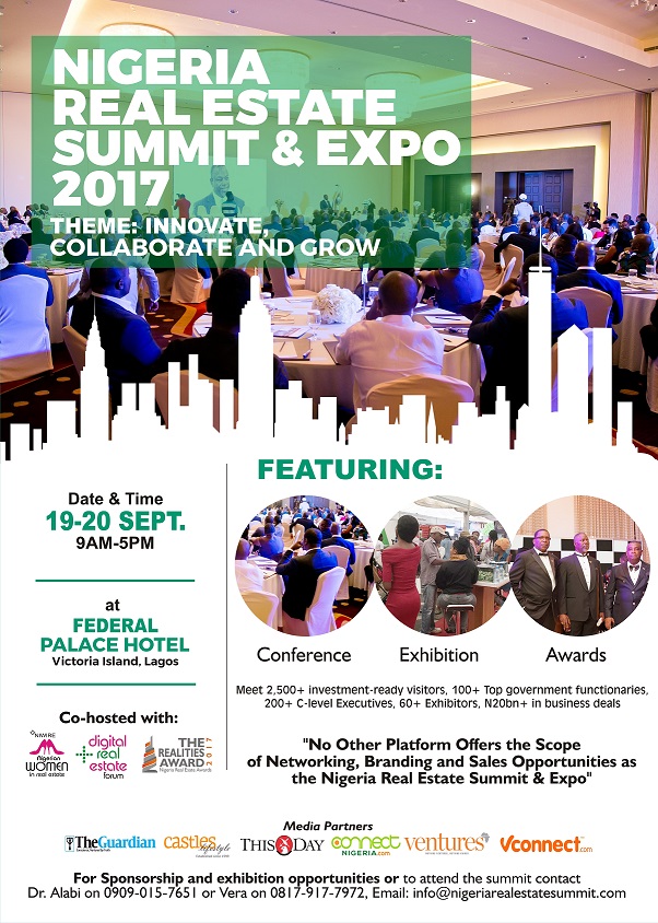 50 Firms Gear Up For Lagos' Real Estate Summit