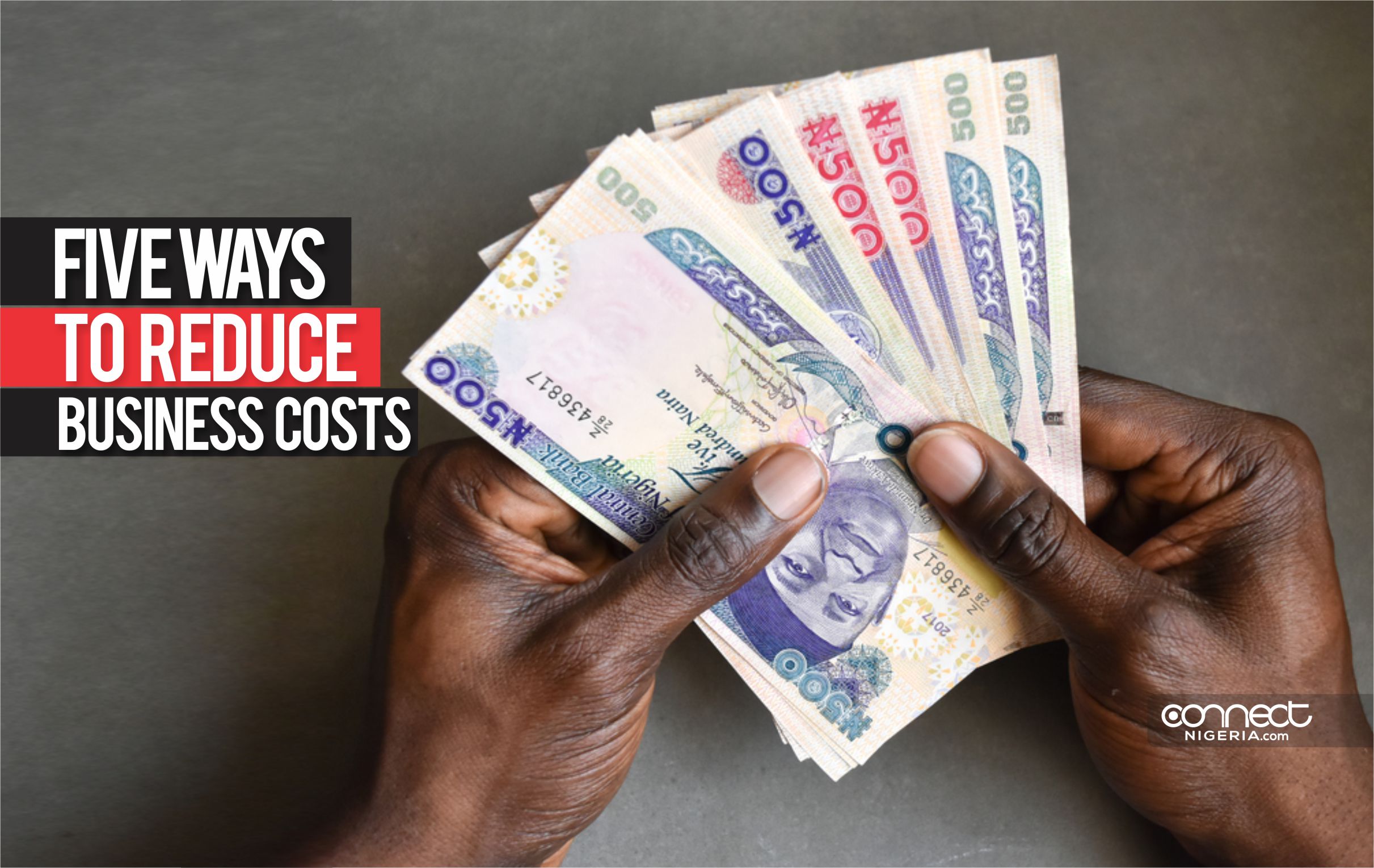 Five Ways To Reduce Business Costs