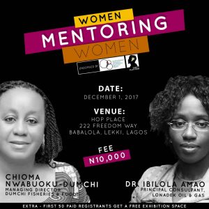Women mentoring Women