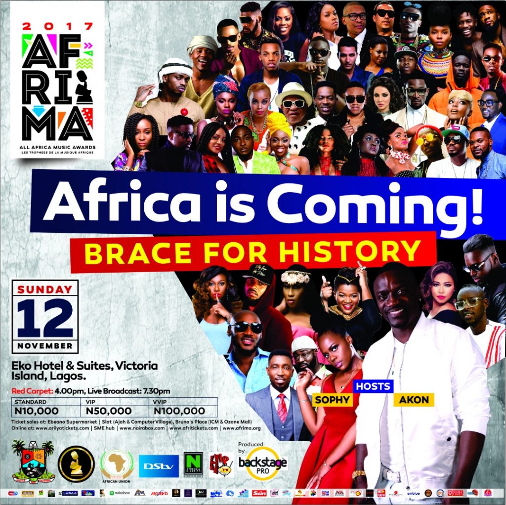 Music Superstar, Akon, to host AFRIMA 2017 in Lagos