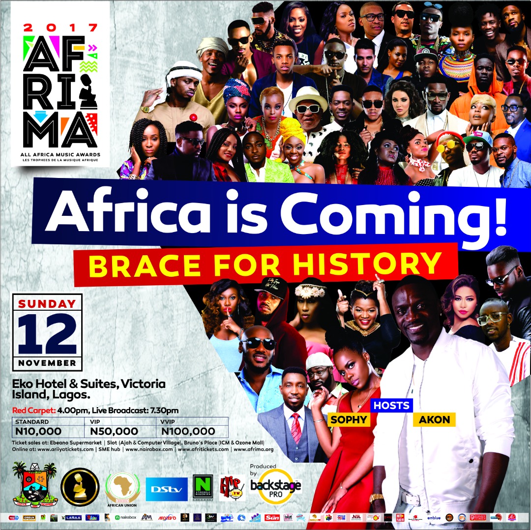 Music Superstar, Akon, to host AFRIMA 2017 in Lagos