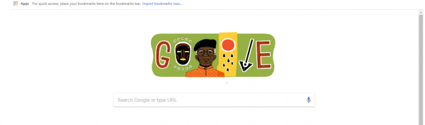 Google Doodles celebrated Chinua Achebe's Post Humous Birthday