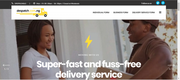 Despatch.com.ng Aims to Offer Improved Delivery Services Solutions