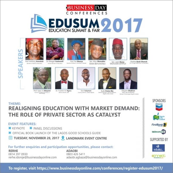 The Much Awaited BusinessDay Education Summit is Here----www.connectnigeria.com