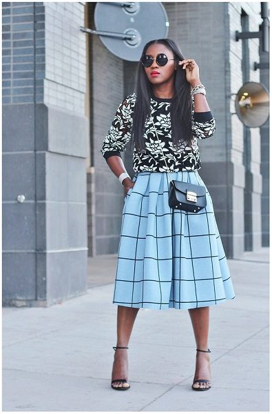 Checkered Skirts