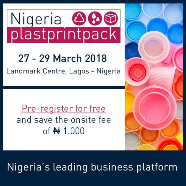 The 4th agrofood & plastprintpack Nigeria 2018 Is Here