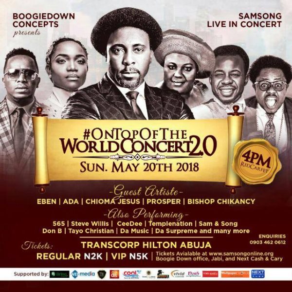 samsong on top of the world