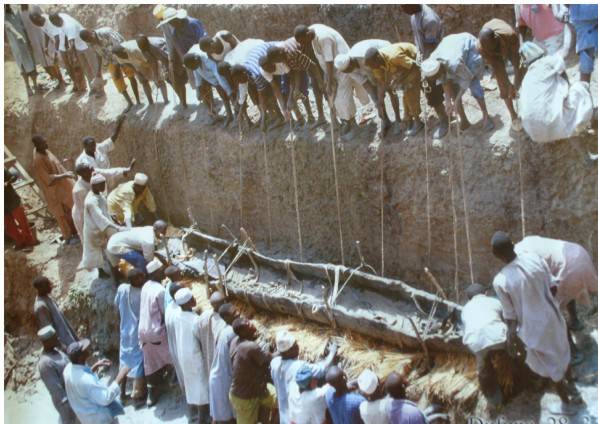 the excavation of dufuna canoe