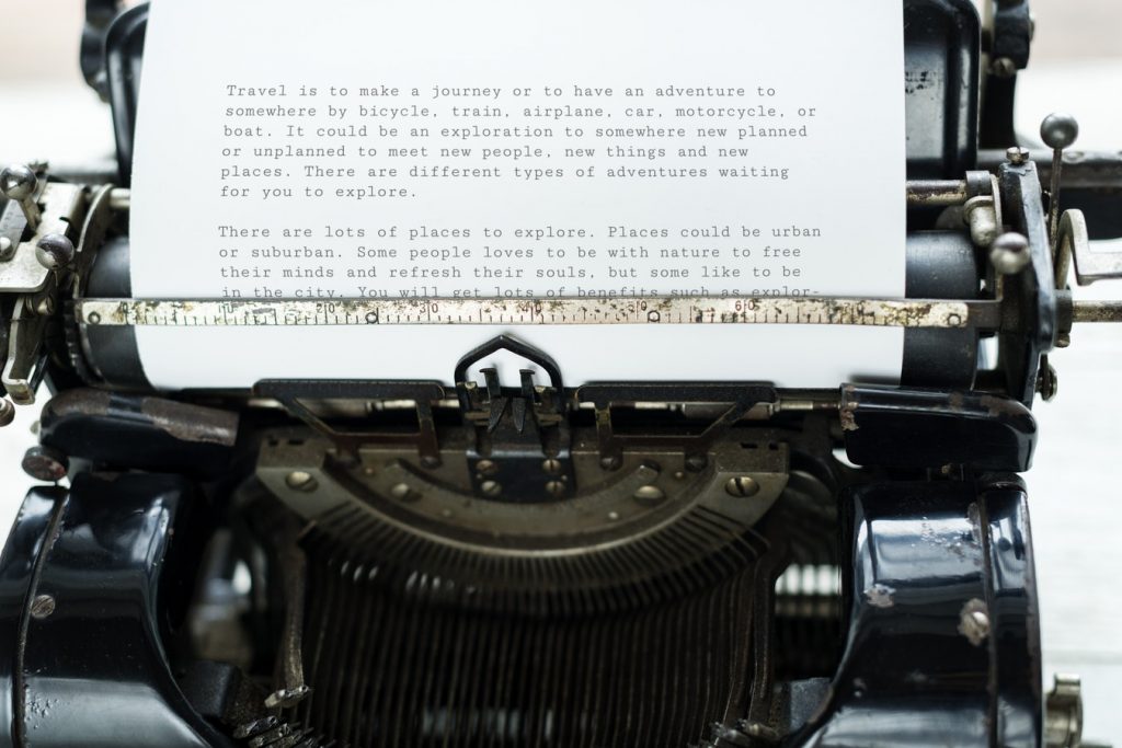 typewriter