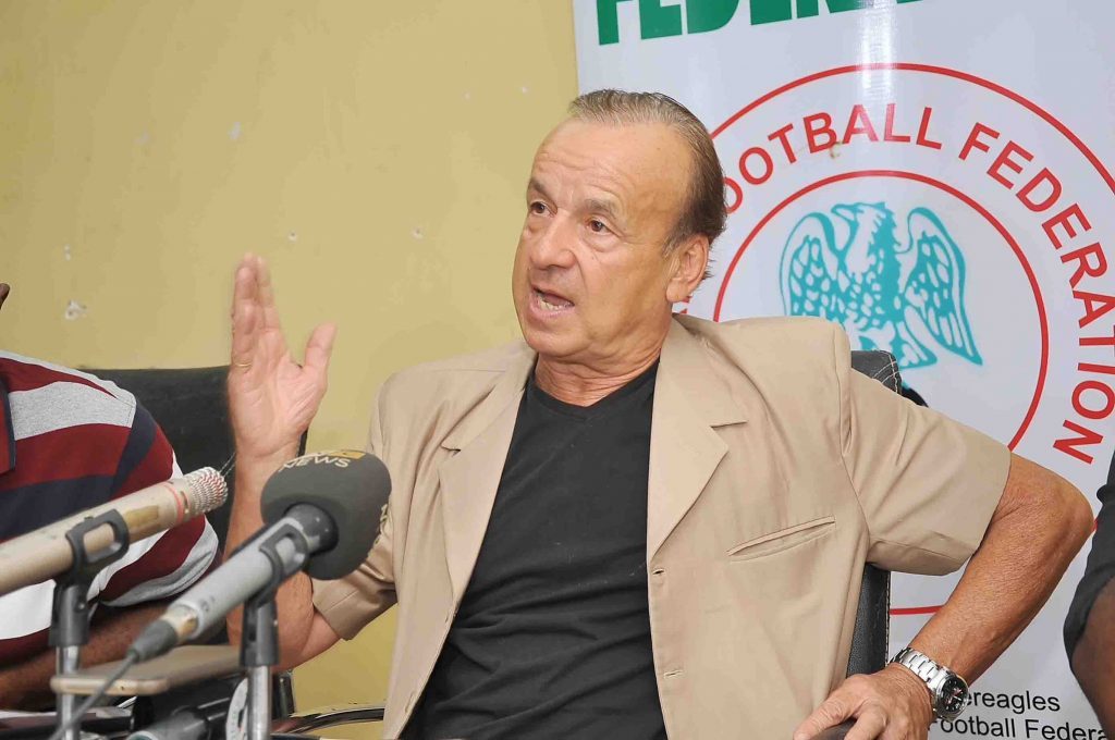 Super Eagles - Gernot Rohr