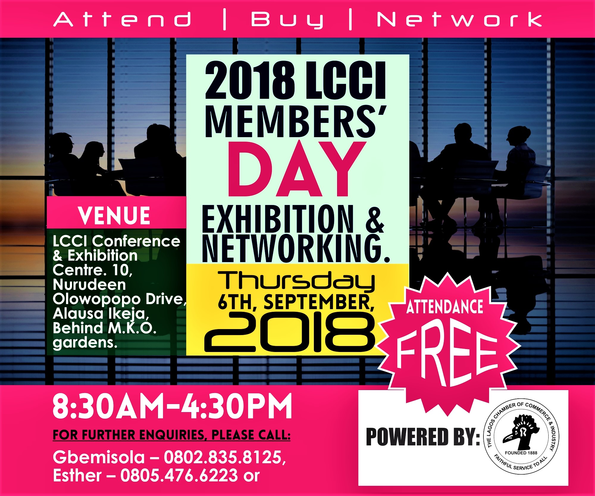 LCCI Members’ Day Exhibition