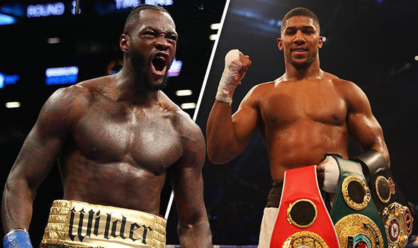 Anthony Joshua versus Deontay-Wilder