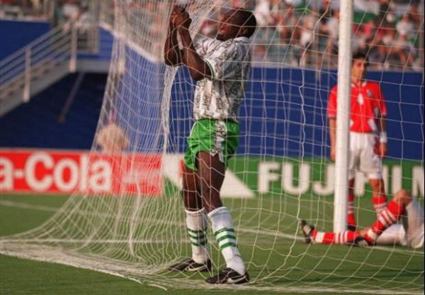 First Nigeria World Cup Goal - Rahidi Yekini