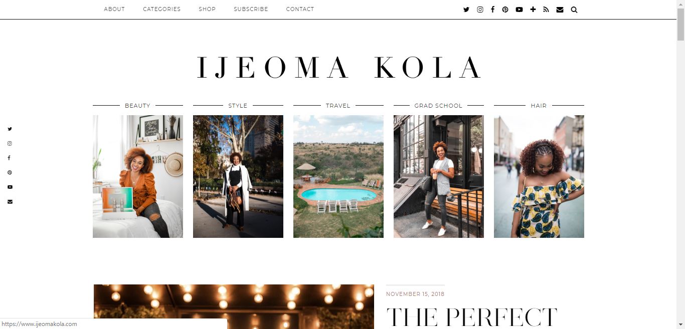 Nigeria Lifestyle Blogs