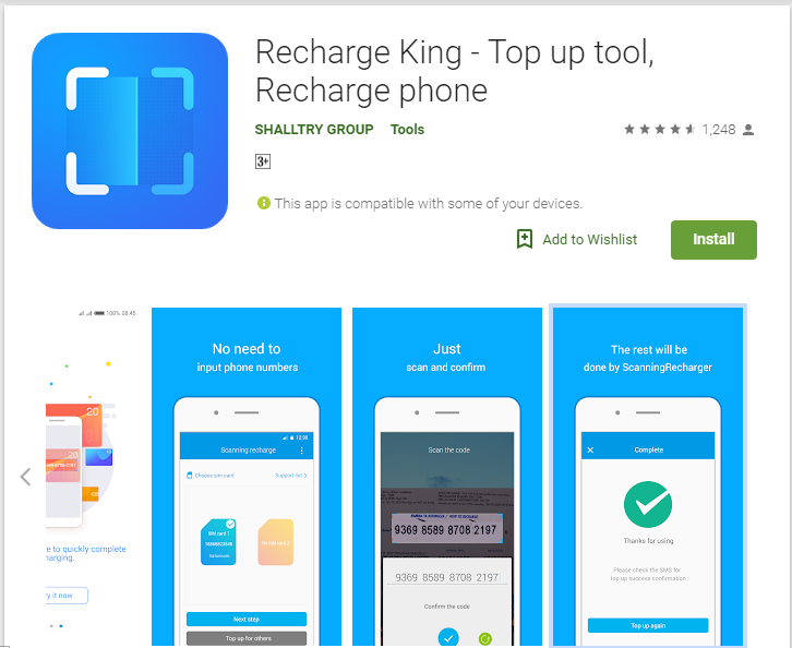 Recharge King App