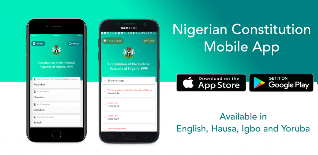 Mobile Apps for Nigerians - Nigerian Constitution