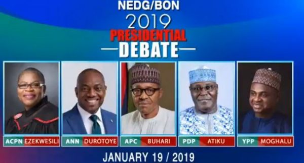 presidential debate 2019