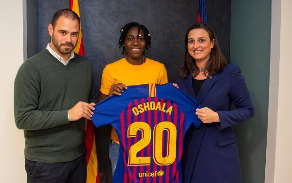 Asisat Oshoala barcelona