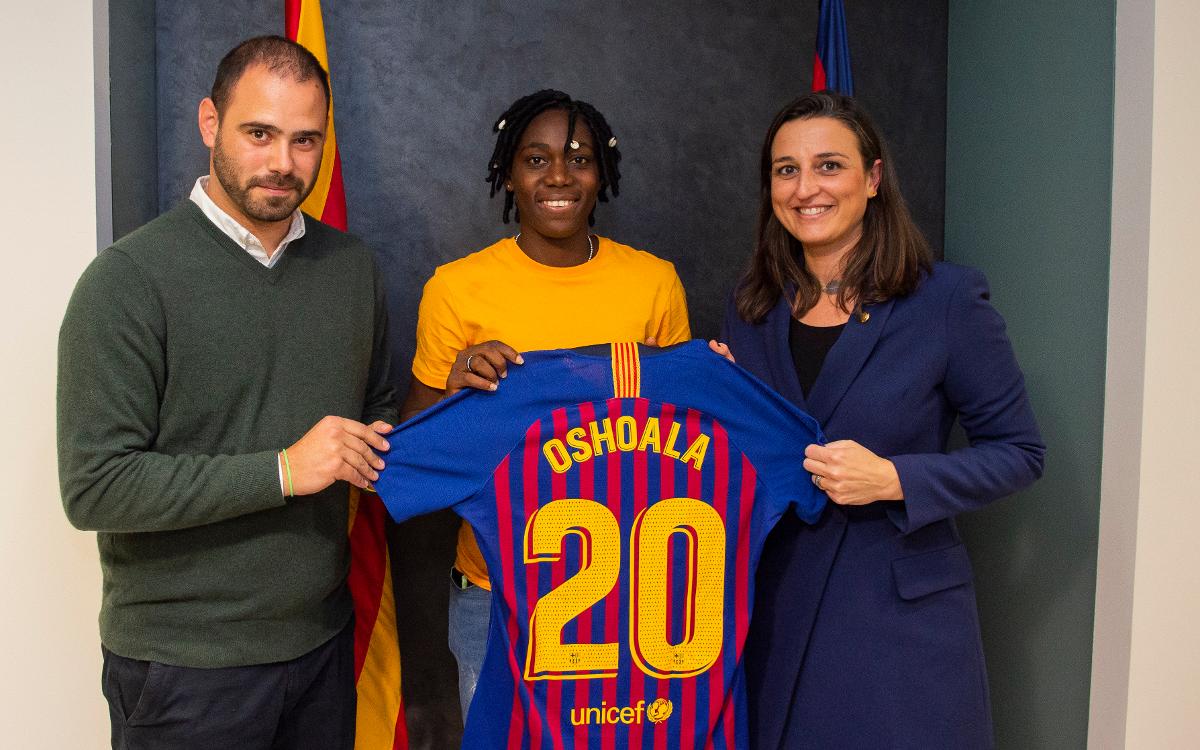 Asisat Oshoala barcelona