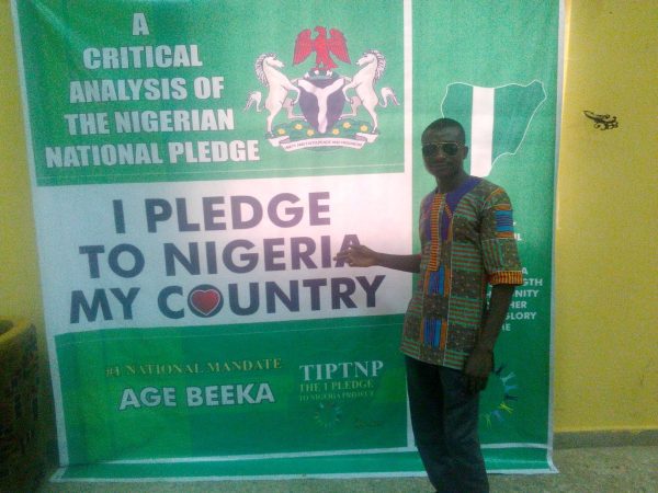 Age Beeka-I pledge To Nigeria My Country