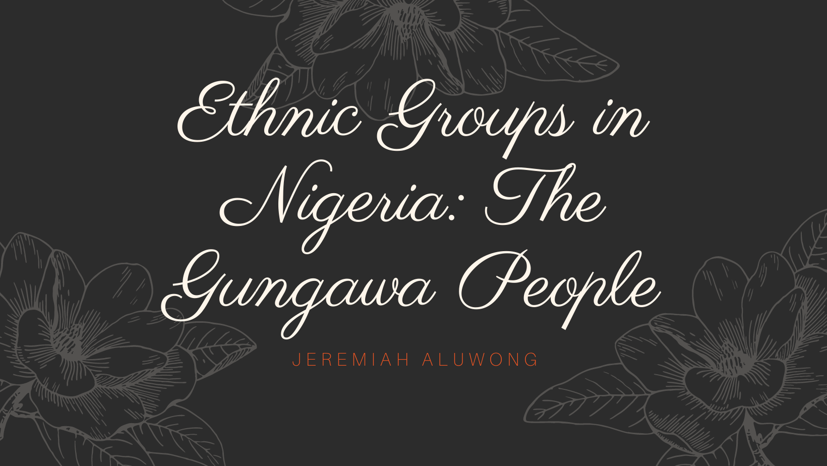 The Gungawa People
