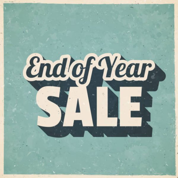 End-of-year sales