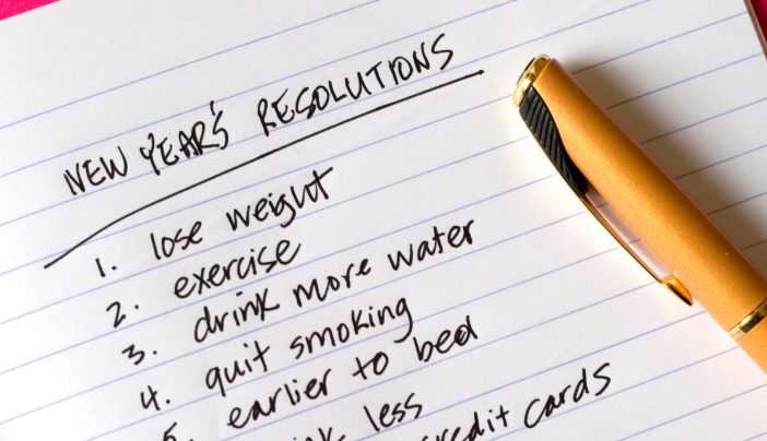 New Year's resolutions