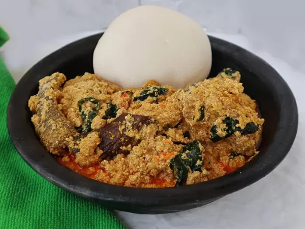 Fufu and Egusi Soup