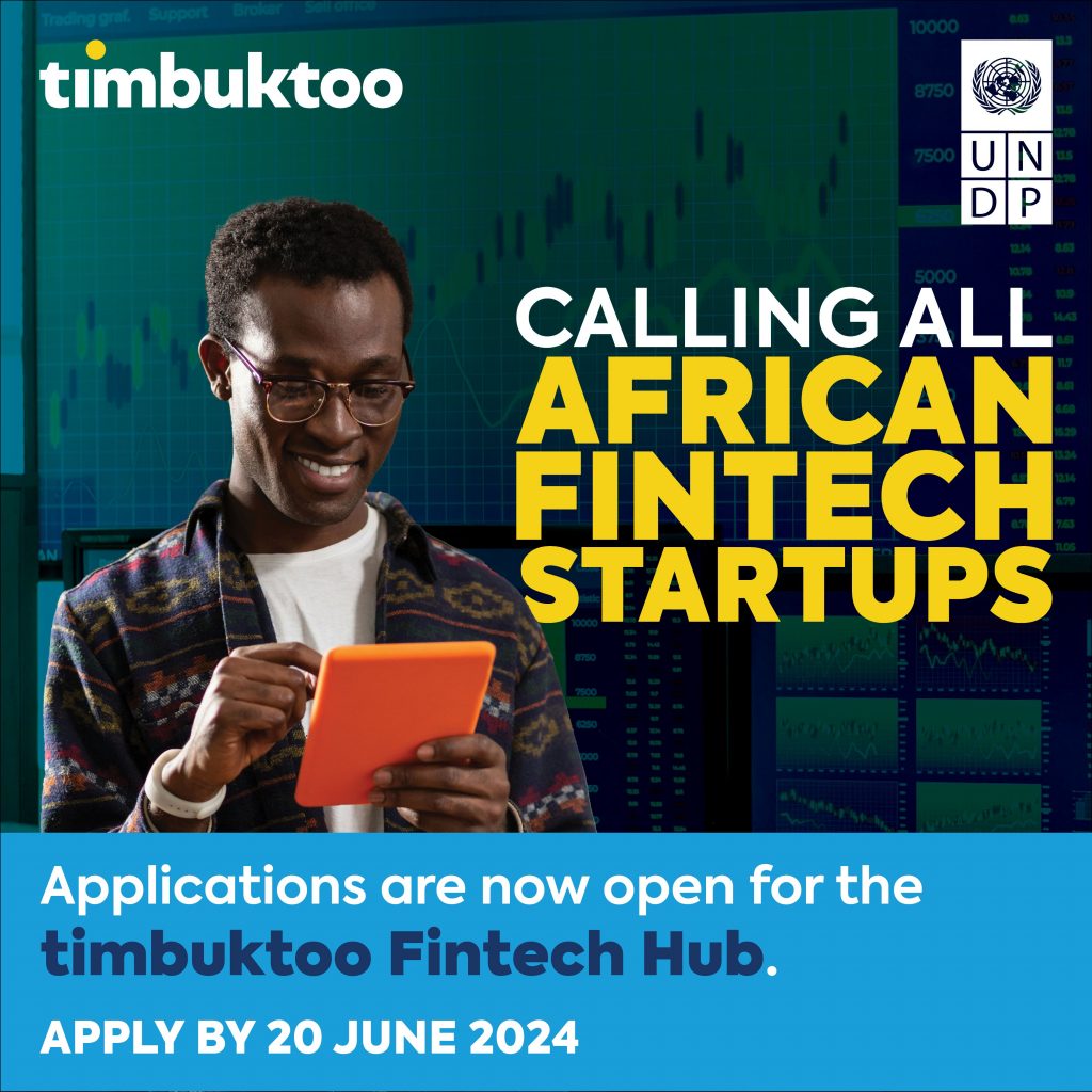 UNDP Timbuktoo Fintech Startup