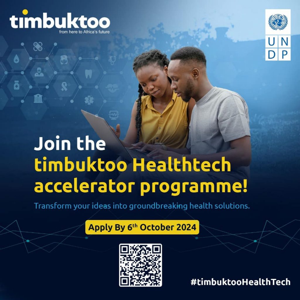 Timbuktoo HealthTech Startup Accelerator