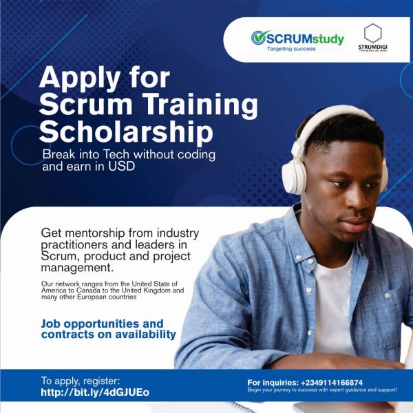 Scrum Training Scholarship Program