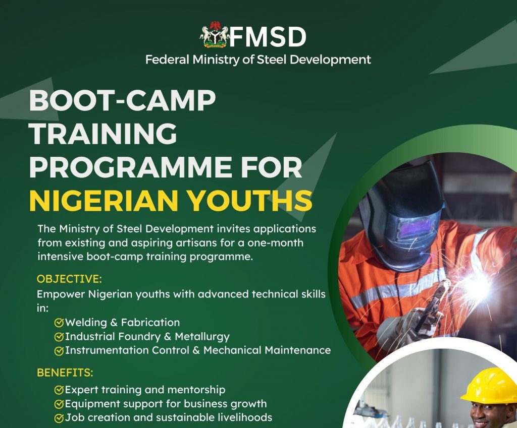 Ministry of Steel Development Bootcamp