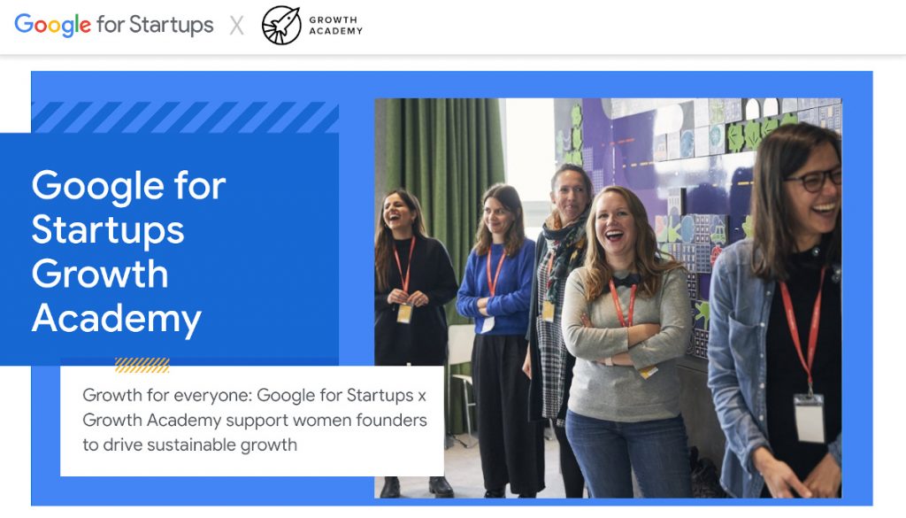 Google for Startups Growth Academy