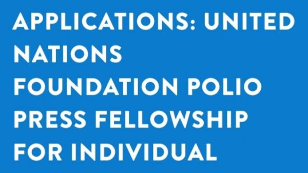 Foundation Polio Press Fellowship