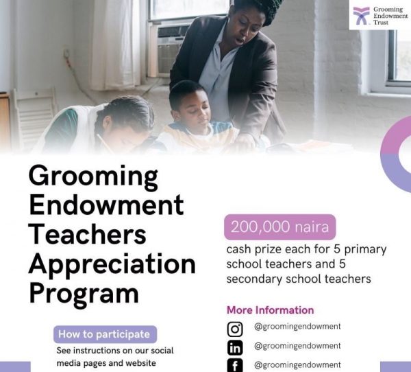 Grooming Endowment Teachers Appreciation Program