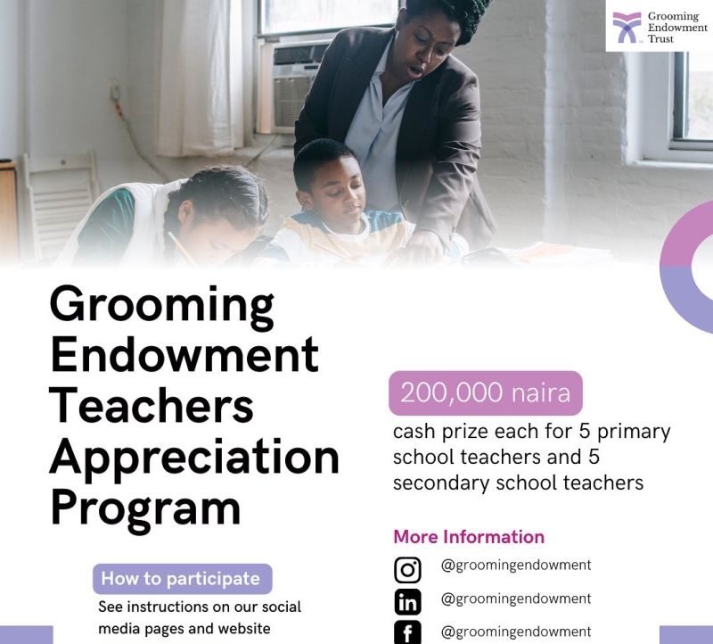 Grooming Endowment Teachers Appreciation Program