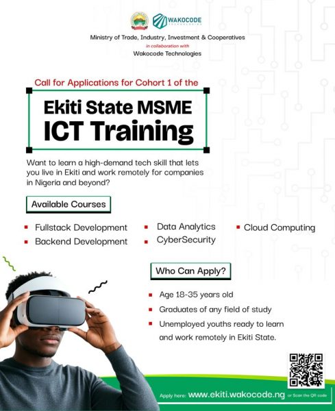 Ekiti State MSME ICT Training