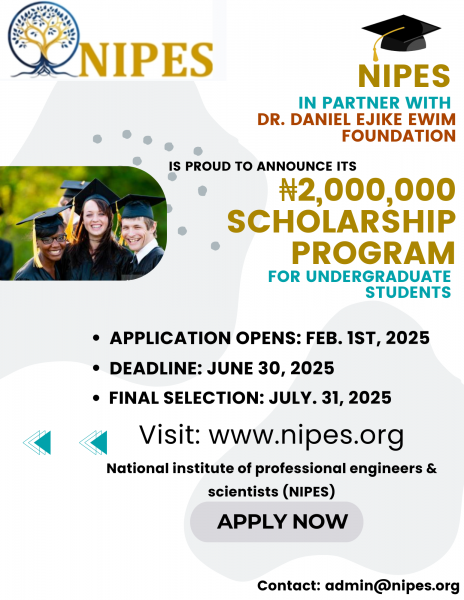 NIPES Daniel Ejike Scholarship